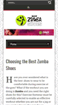 Mobile Screenshot of bestzumbashoes.com